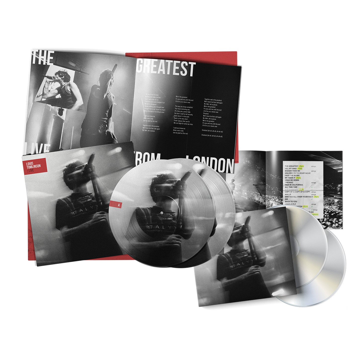 Louis Tomlinson : Live | Double CD + Double Picture Disc LP + Download