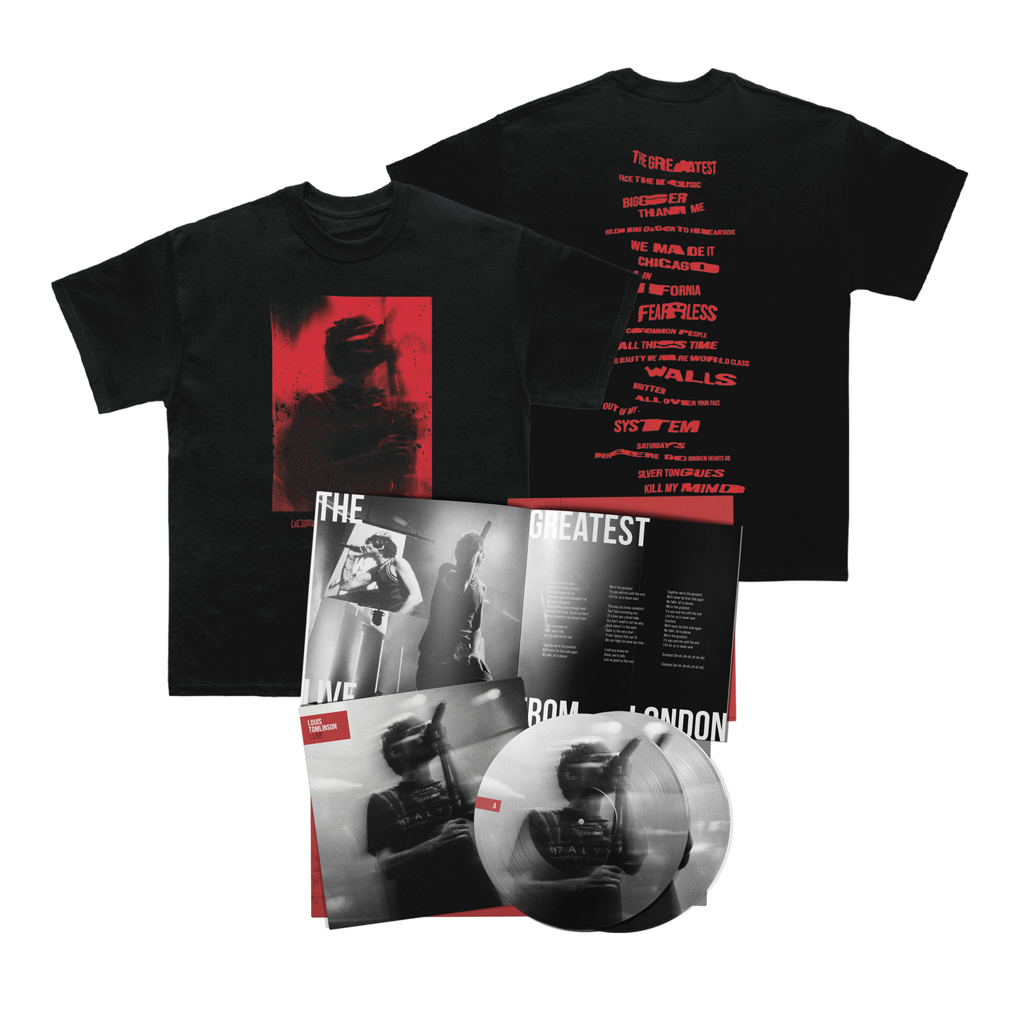 Louis Tomlinson : Live | Download + T-Shirt + Choice of Format